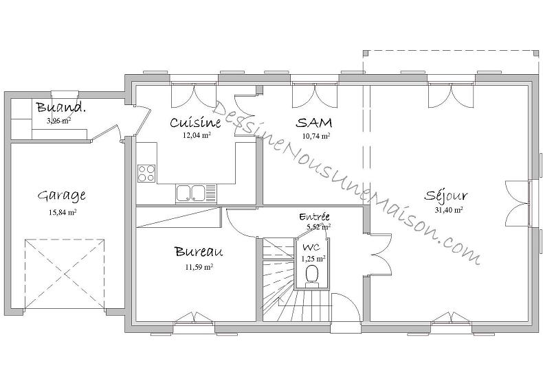 Maison traditionnelle NYMPHEA